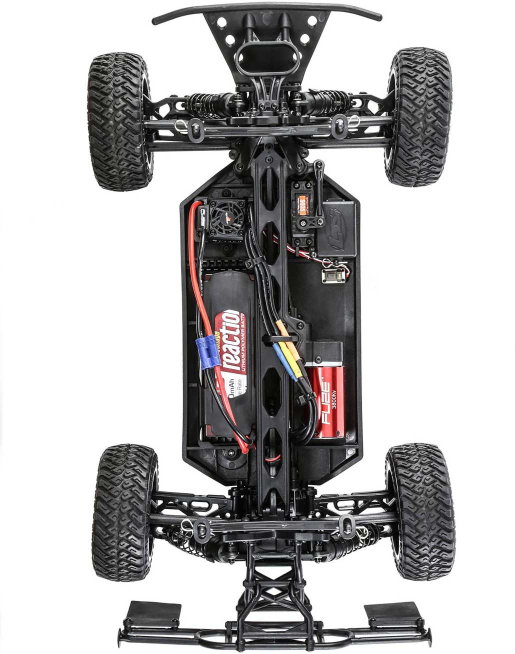 1/10 TENACITY 4WD SCT Brushless RTR with AVC, White/ Orange